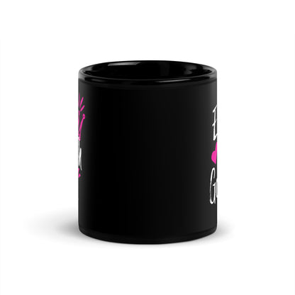 Emo Trash Goblin Black Glossy Mug