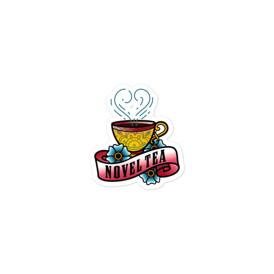 Novel Tea Sticker