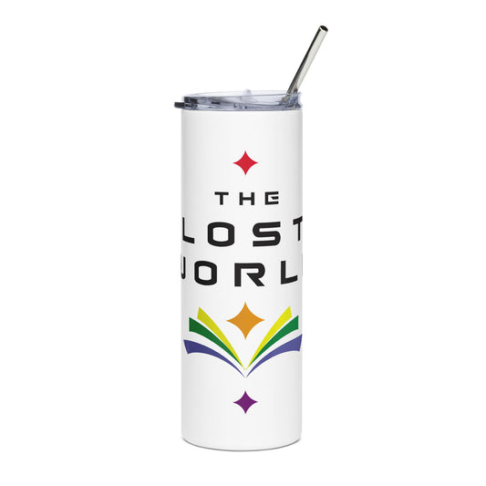 The Lost World Stainless Steel Tumbler (White)