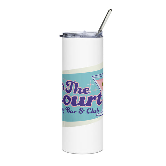 The Court Stainless Steel Tumbler (White)