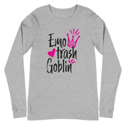 Emo Trash Goblin Long Sleeve Tee (Light Colours)