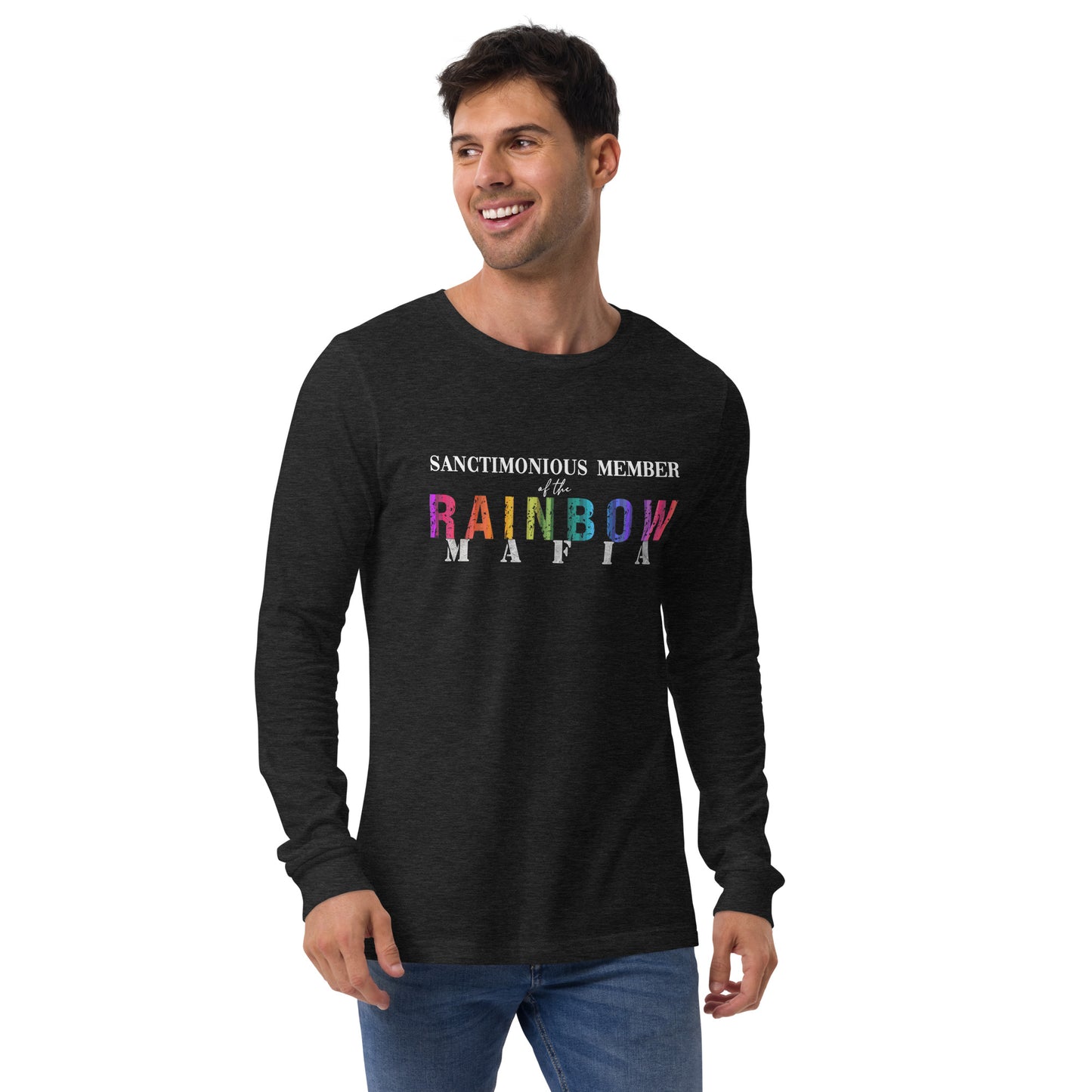 Rainbow Mafia Long Sleeve Tee (Dark Colours)