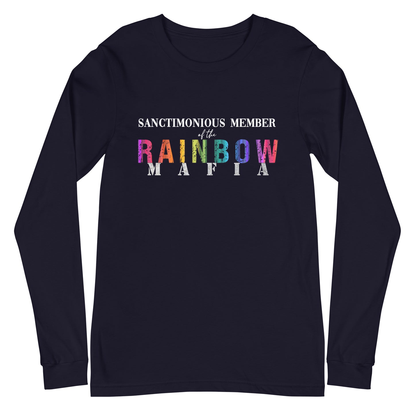 Rainbow Mafia Long Sleeve Tee (Dark Colours)