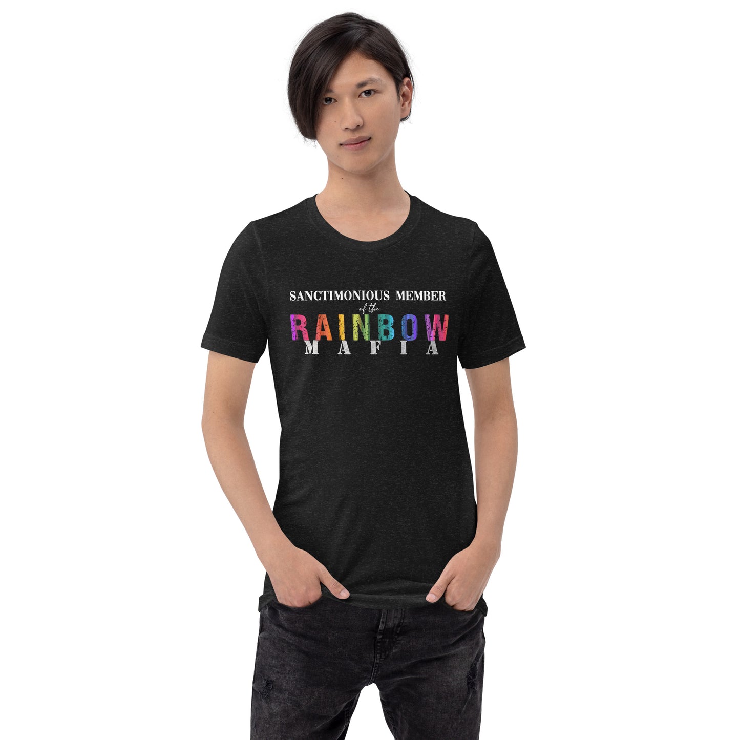 Rainbow Mafia Short Sleeve T-Shirt (Dark Colours)