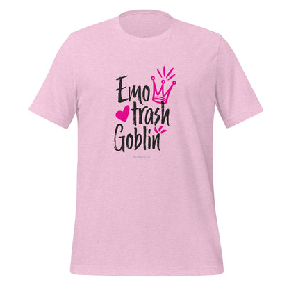 Emo Trash Goblin Short Sleeve T-Shirt (Light Colours)