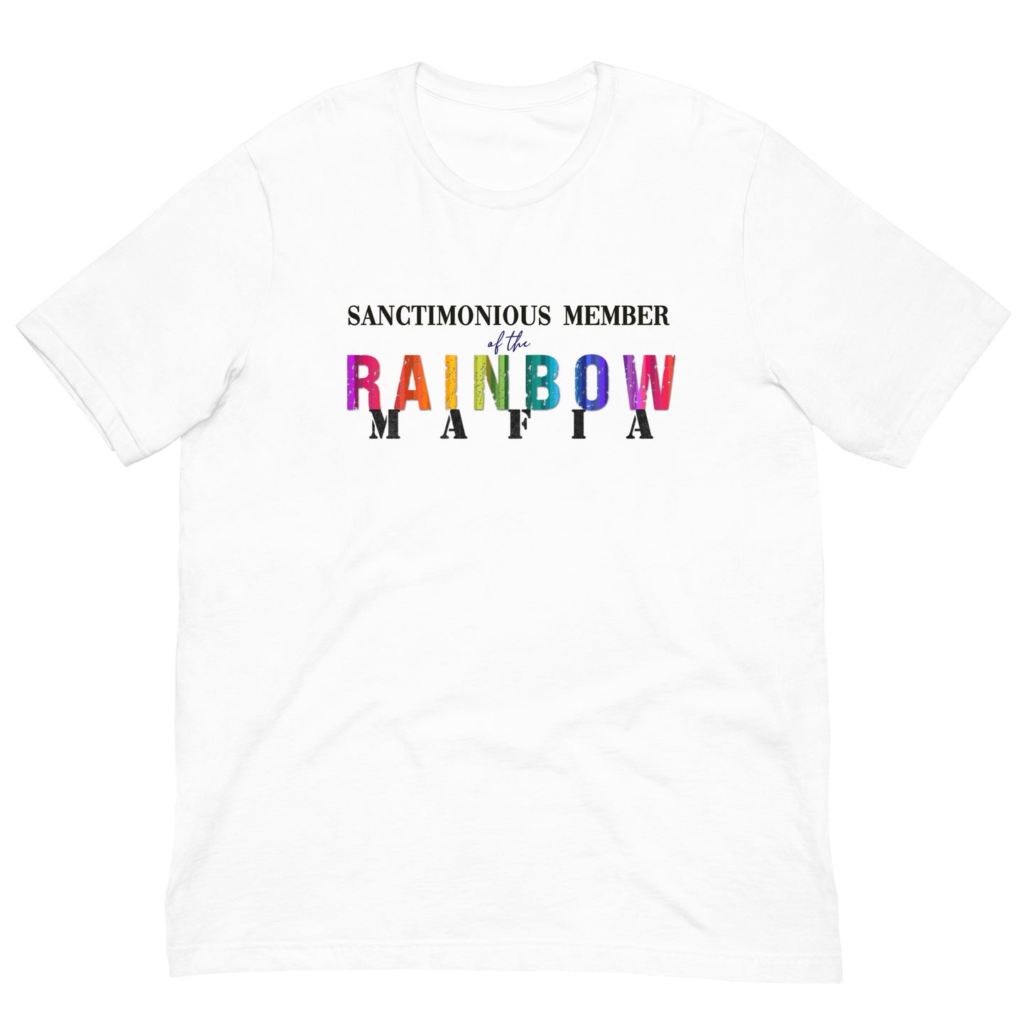 Rainbow Mafia Short Sleeve T-Shirt (Light Colours)