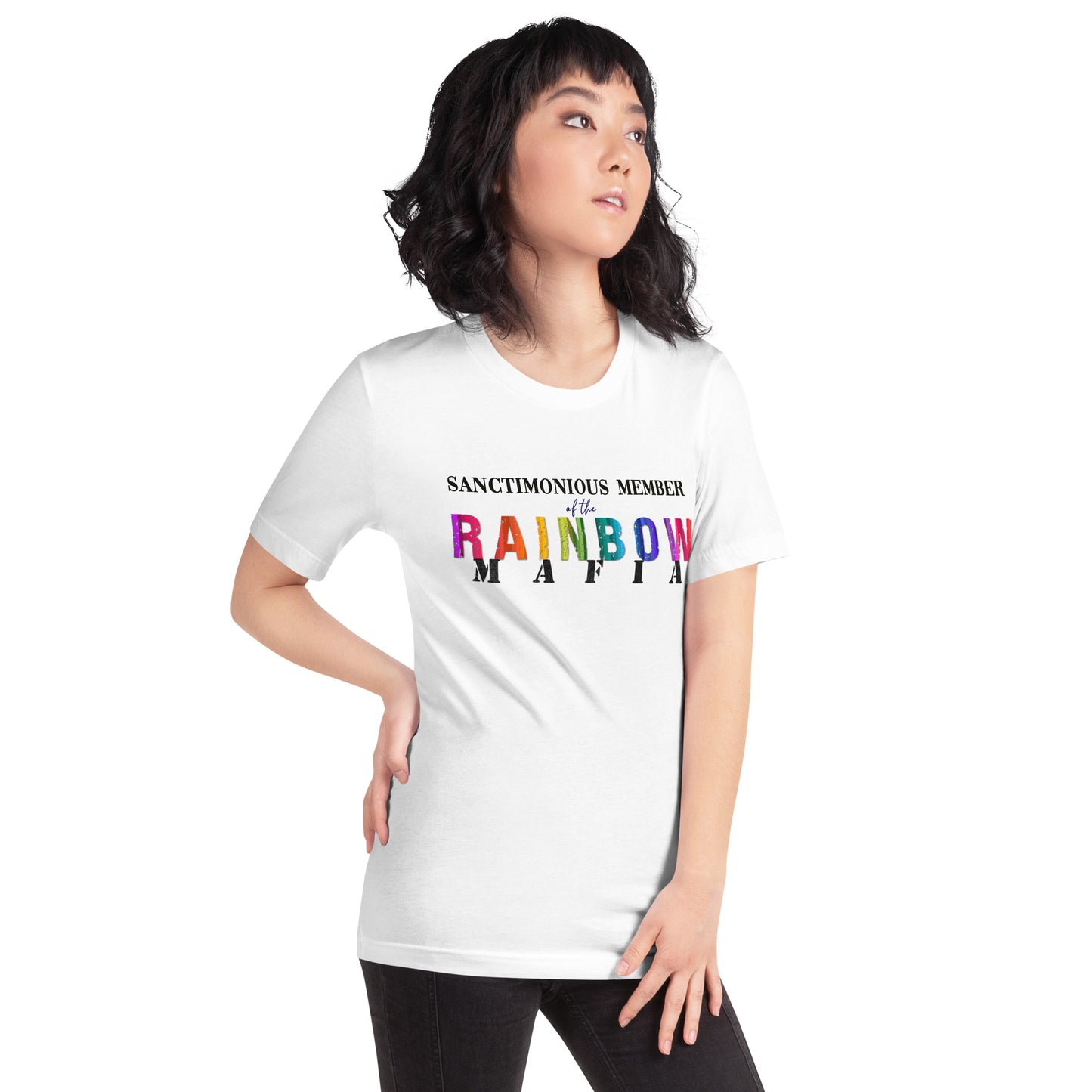 Rainbow Mafia Short Sleeve T-Shirt (Light Colours)