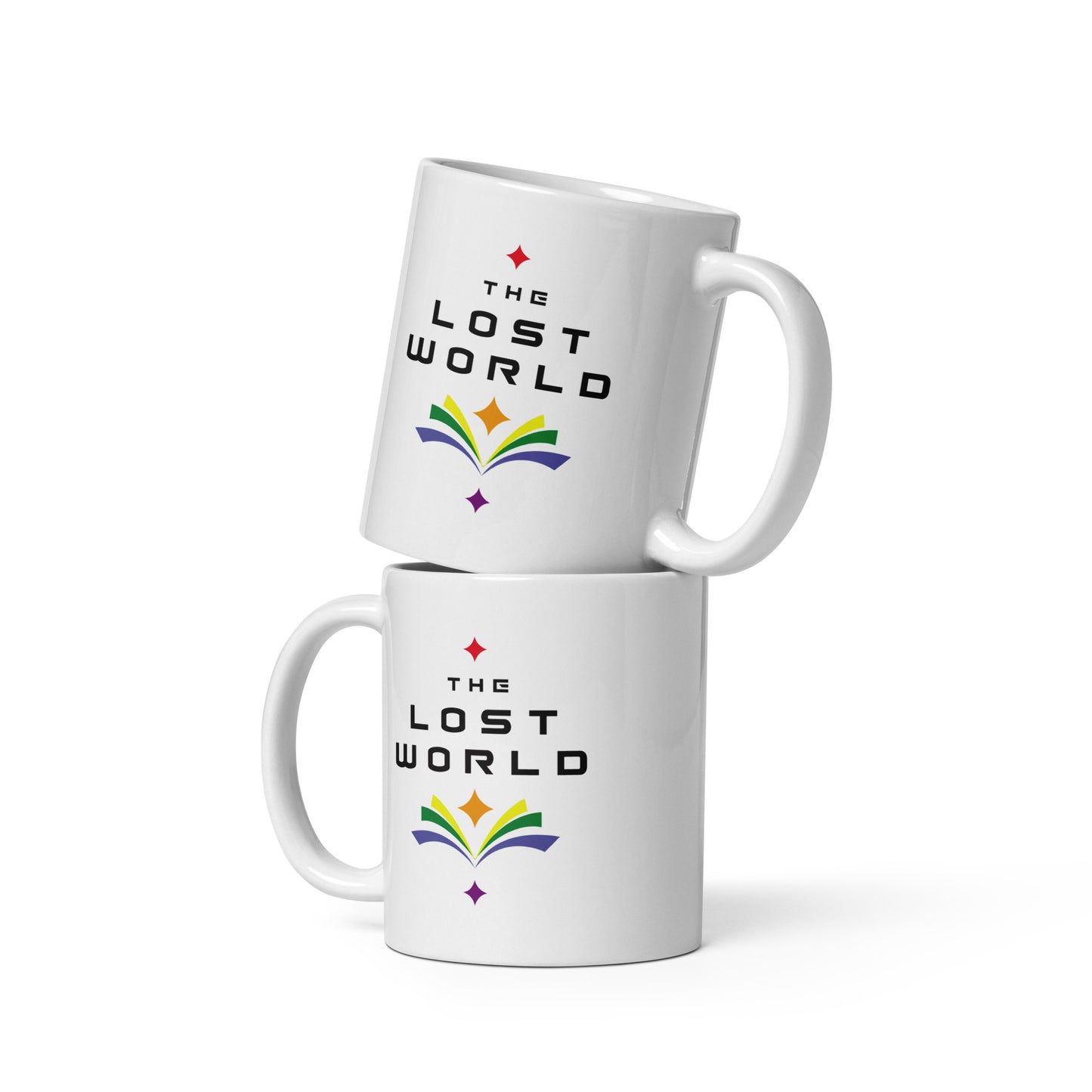 The Lost World White Glossy Mug